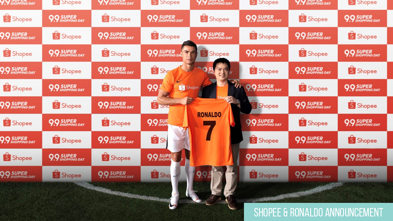 Shopee Cristiano Ronaldo Sports Ambassador Campaign SportQuake